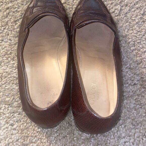 Gucci lizard loafers - Picture 4 of 5